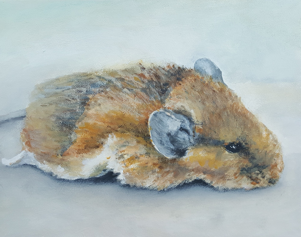 Field Mouse At 18 Degrees Fahrenheit, 2017 Art | Jonathan Mann ART
