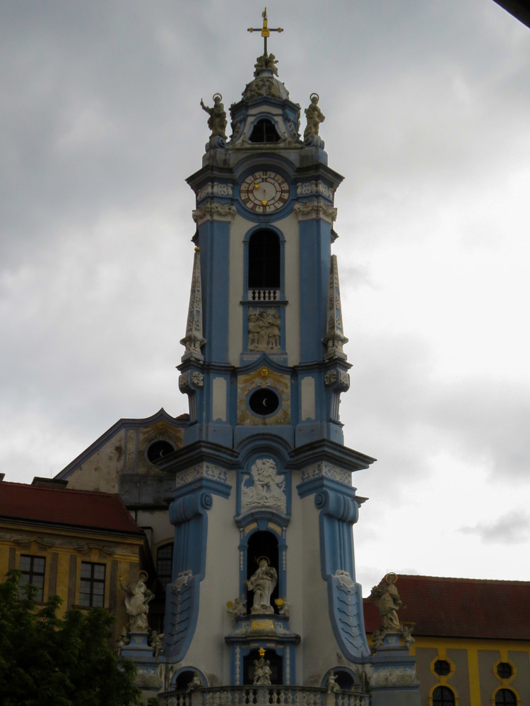 Blue Tower, Church Tower, Durnstein, Wachau Valley, Austria