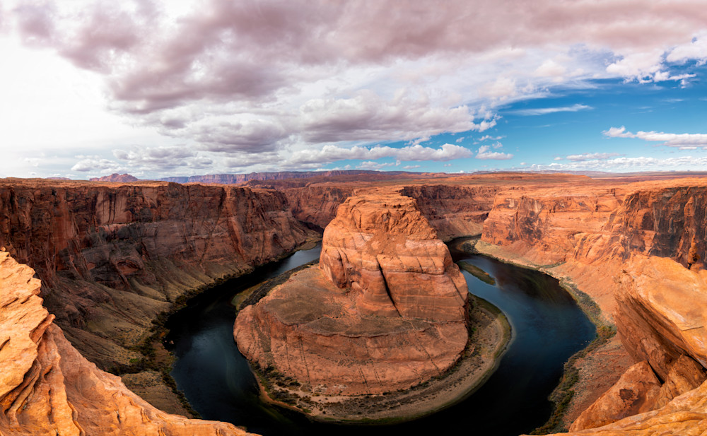 A fine art photograph of Horseshoe Bend in Page Arizona