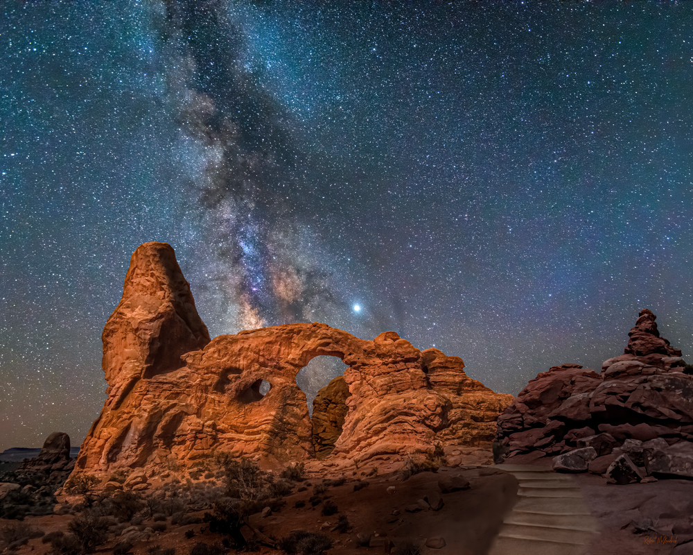 Turret Arch Milky Way