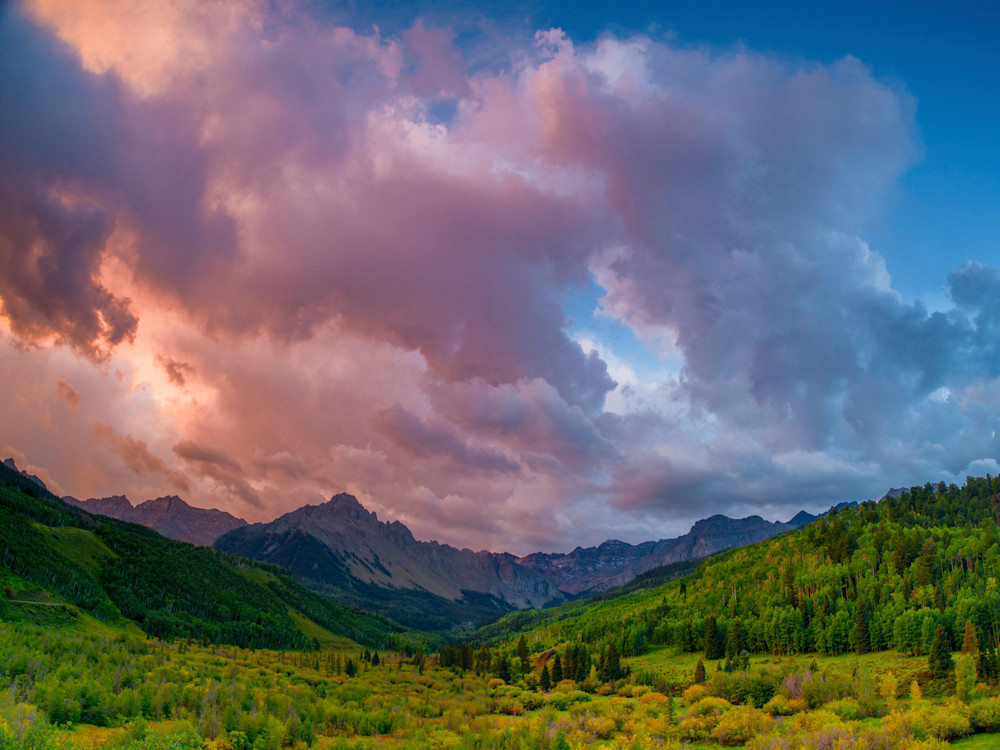 Mount Sneffels Sunset Glow Photography Art | Craig Primas Photography
