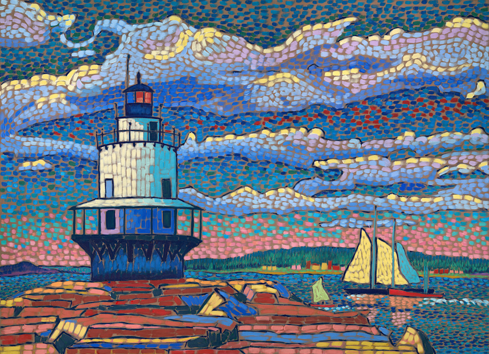 Spring Point Ledge Light, South Portland, Maine, lighthouses, maine coast, Willard Beach