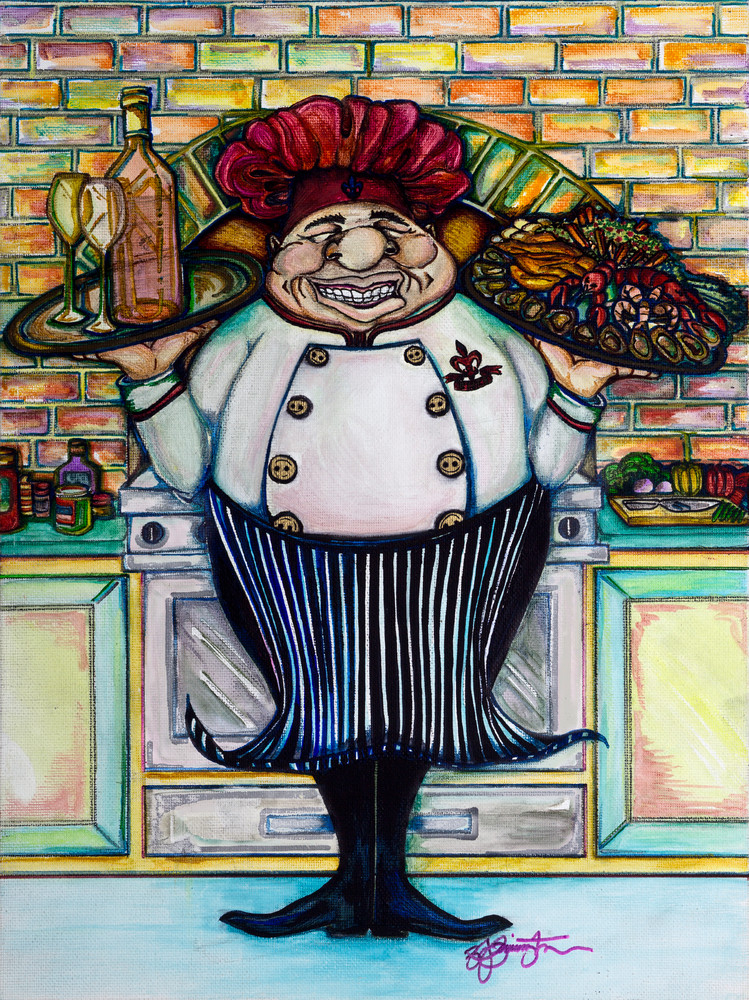 "Fleur De Chef" Art | Jamila Art Gallery
