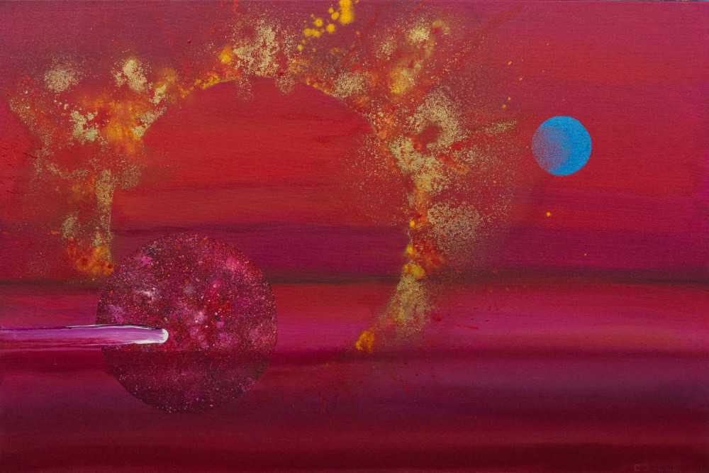 Etic Landscape #3 - Giclee reproduction of art by David Copson