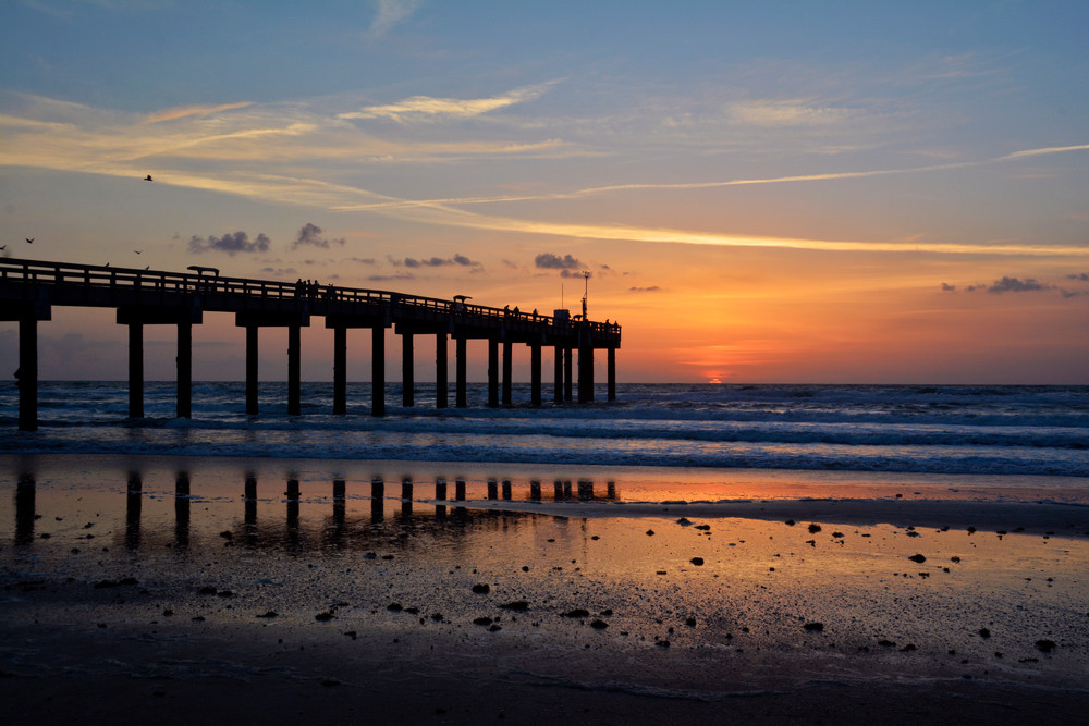 Dawn Over St. Augustine Beach Photography Art | Don Kerner Photography