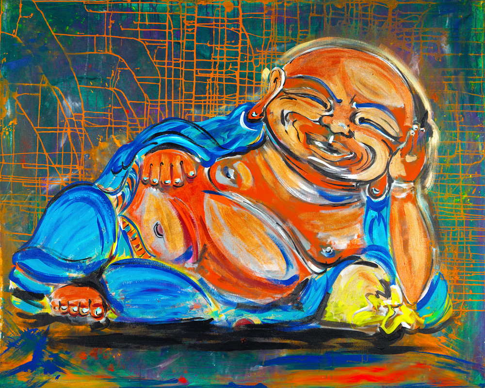 The Funky Buddha | Spiritual Art | JD Shultz Art The Funky Buddha | Spiritual Art | JD Shultz Art