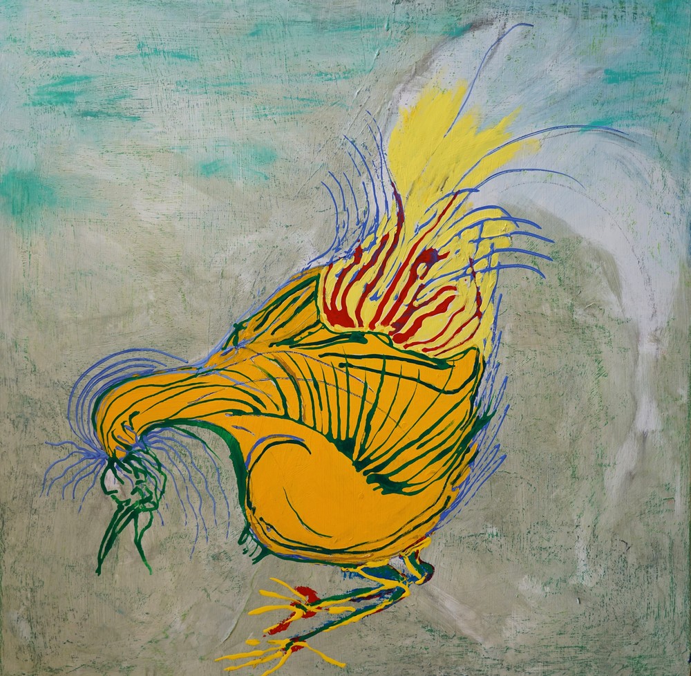 Chicken Scratch Art | Pam White Art