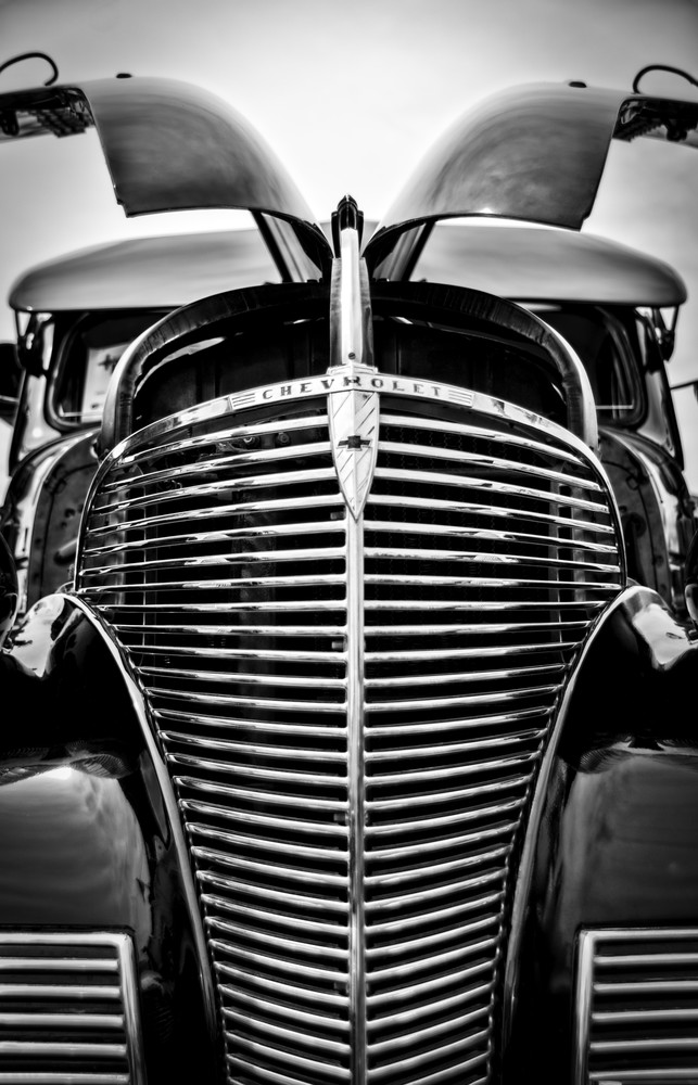 Chevy Grill Photography Art | Kathleen Messmer Photography