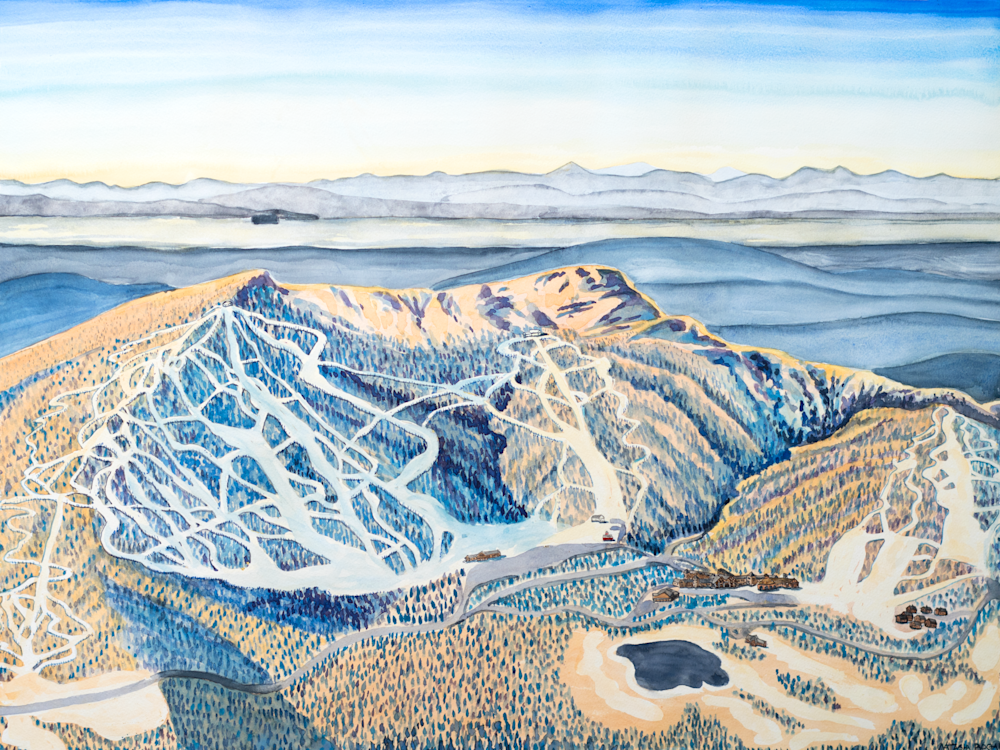 Stowe Mountain Art for Sale