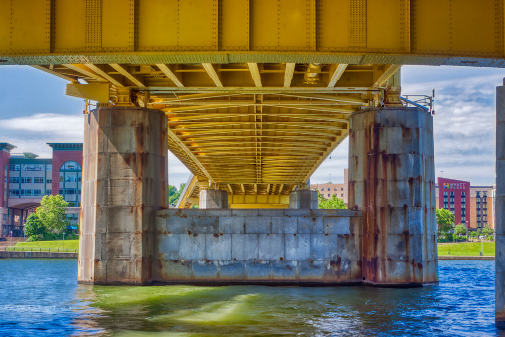 Under Fort Duquesne Bridge Photography Art | Willard R Smith Photography