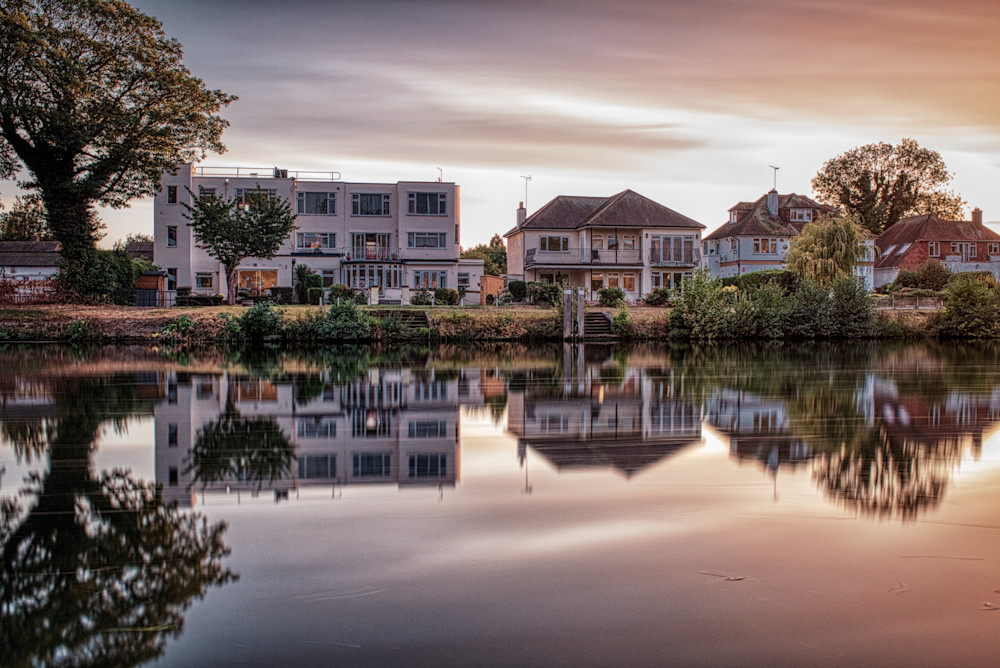 Evening In Staines Upon Thames Art | Martin Geddes Photography