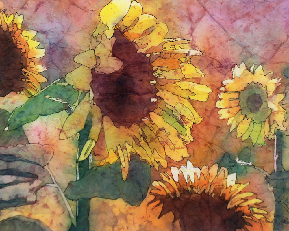 Cheer up with a sunflower art print