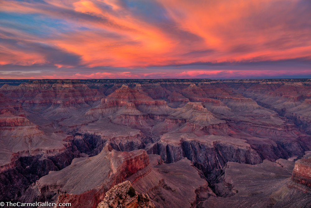 Grand Canyon Sunset Art | The Carmel Gallery