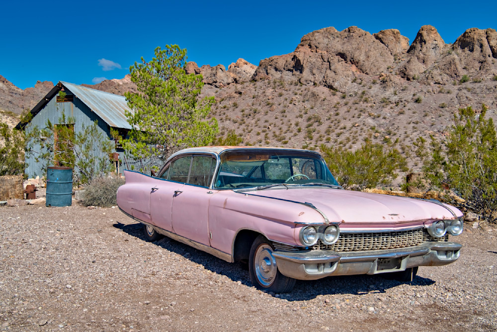 Pink Cadillac Photography Art | frednewmanphotography