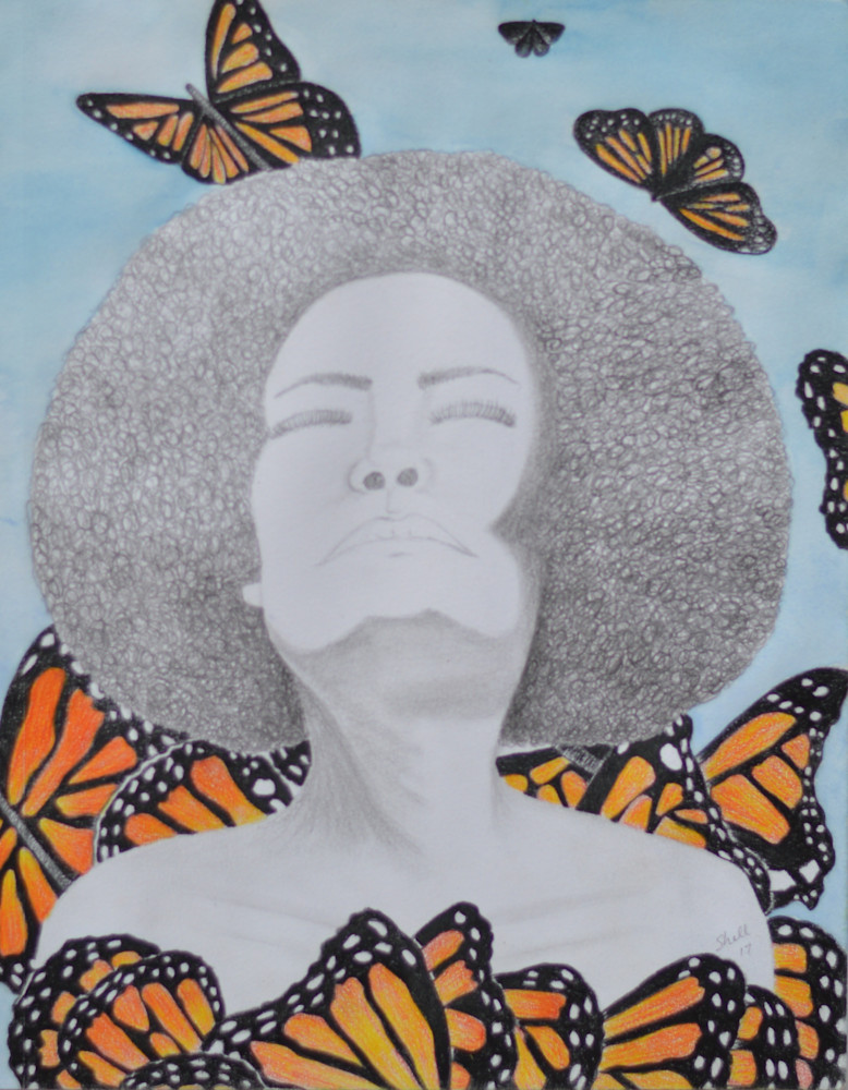 Lady Butterfly Art | InspiringLee