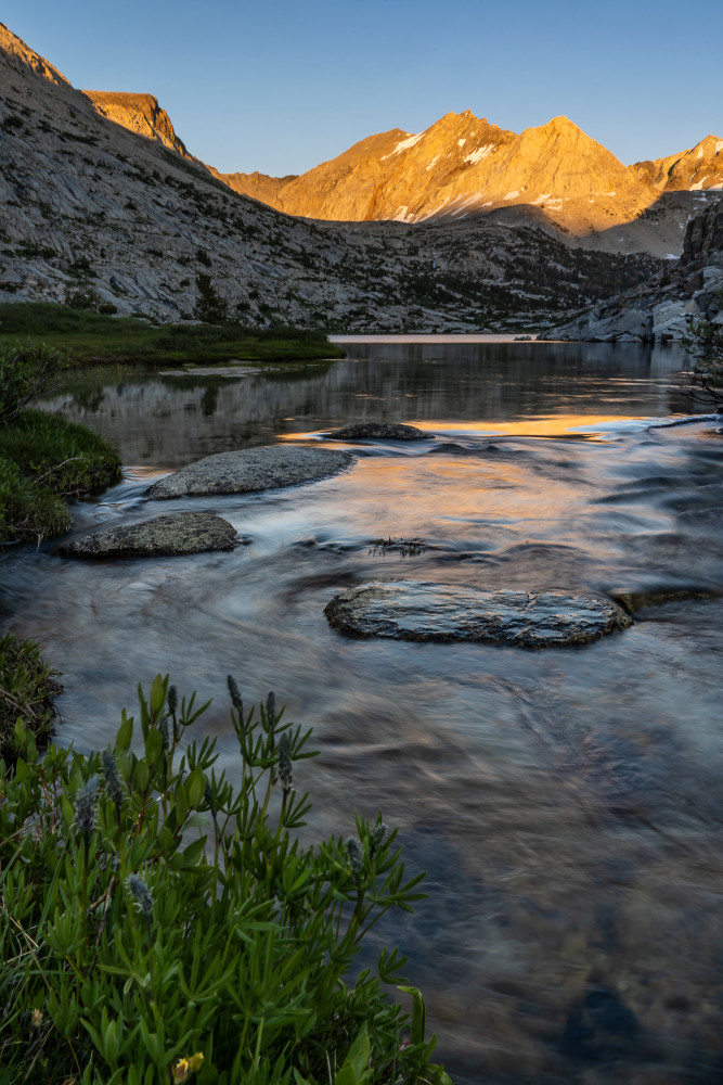 Lower Palisade Lake 2 Photography Art | Dave White Photo