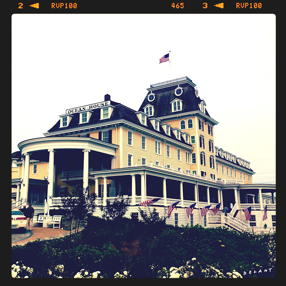Famous Ocean House Instagram Print by George Delany 