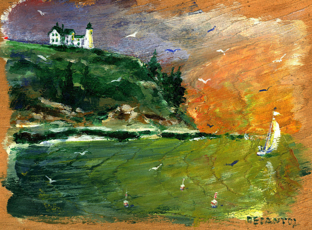Eagle Island Light Art Print 