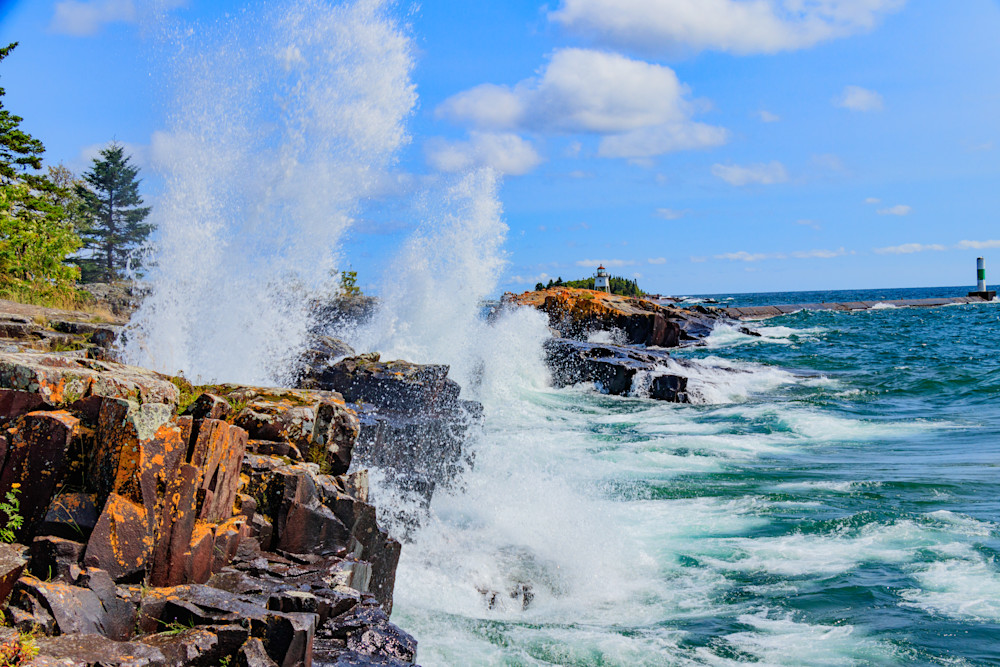 The Waves Of Grand Marais Art | Don Peterson Photography