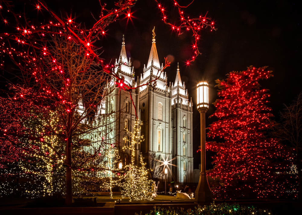 Salt Lake Temple - Christmas