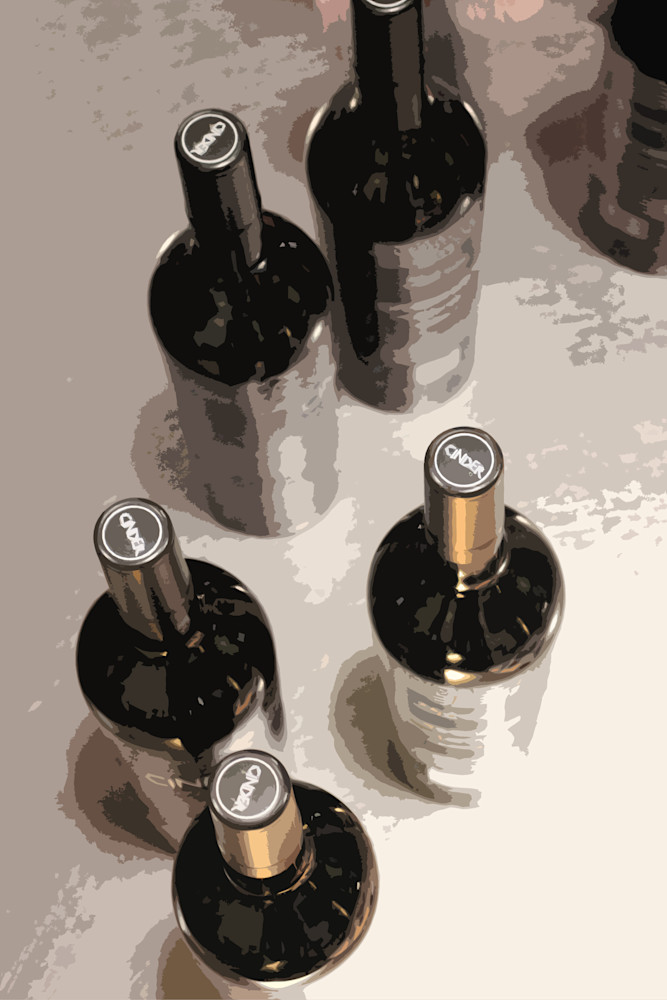 Wine Bottle Capsule Station Art | IN the Moment Creative