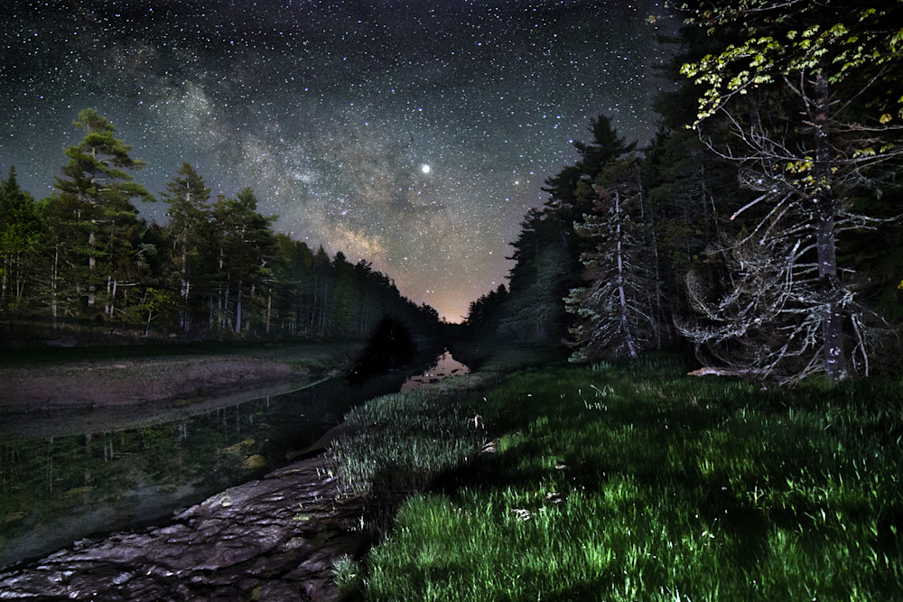 Carrying Place Milky Way Photography Art | Monteux Gallery