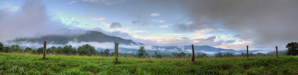 Smokey Mountain Pano 2 Photography Art | Captured Adventure Photography