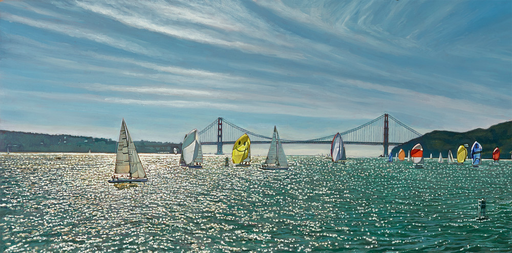 Sailing The Golden Gate Art | The Huntington Studio