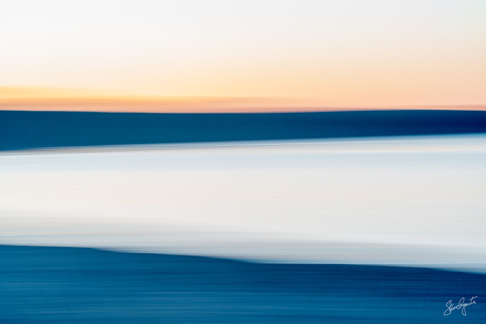 Navy Beach Blur 4 Photography Art | Light of Day Gallery