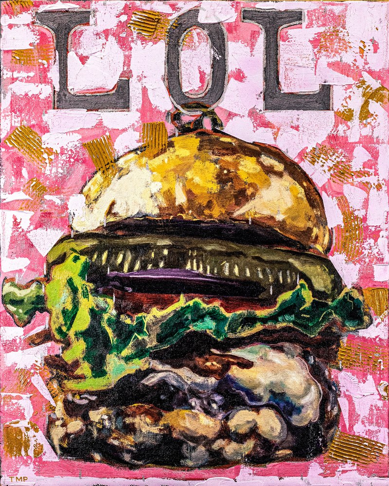 High Definition Lol Burger Art | Matt Pierson Artworks