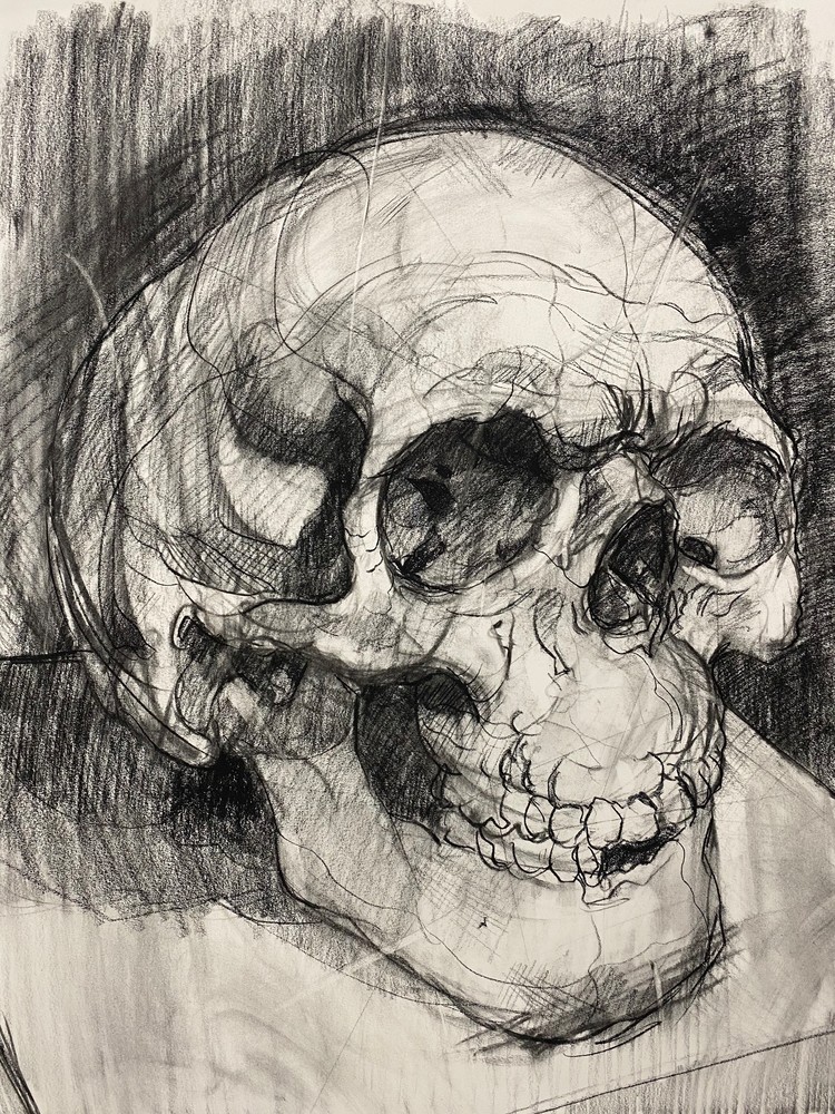 Skull V.2 Art | Matt Pierson Artworks