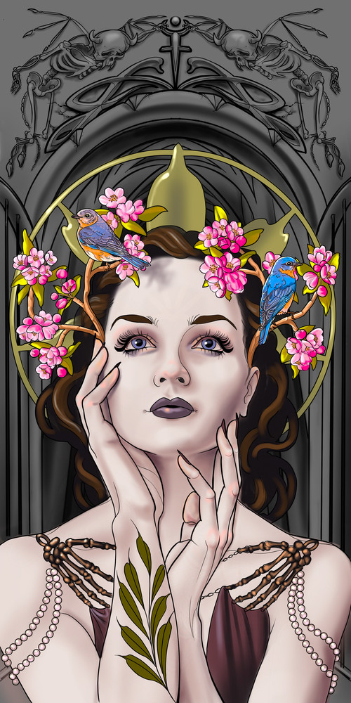 Persephone Emerges Art | Fronkie L'Heureux Tattoos, LLC