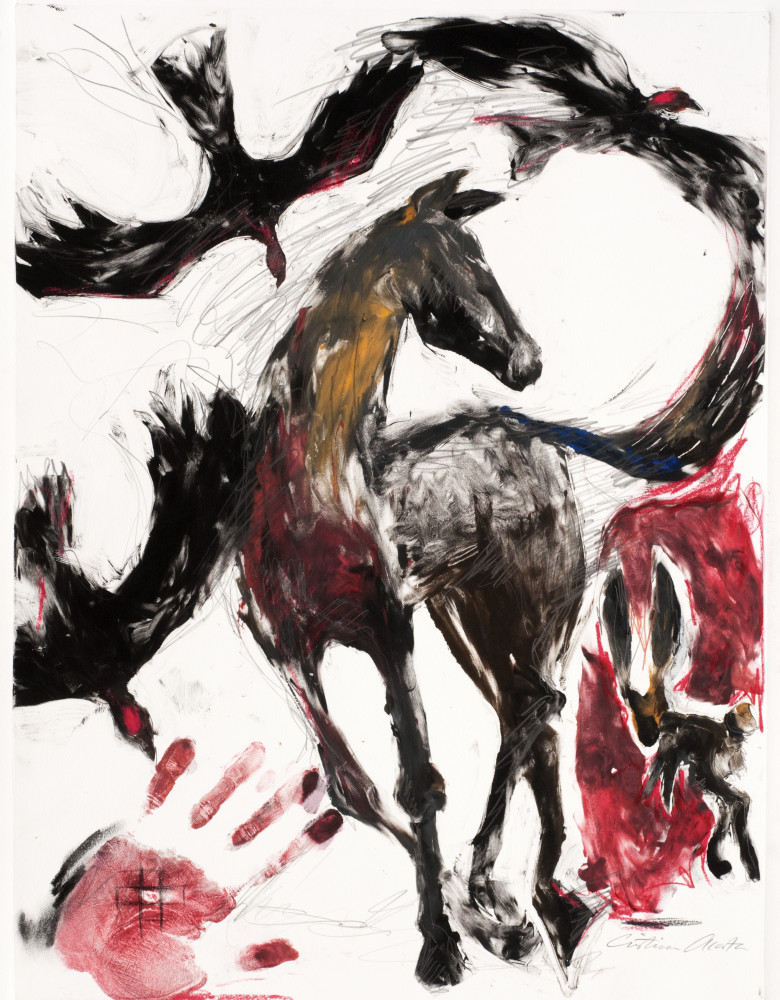 Life Cycle Horse Art