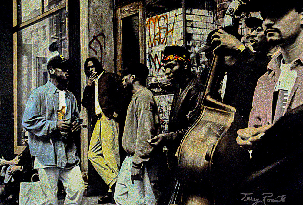 Jamming- Musicians in New York City by Terry Rosiak