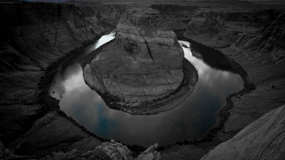 Horsehoe Reflections Photography Art | Captured Adventure Photography