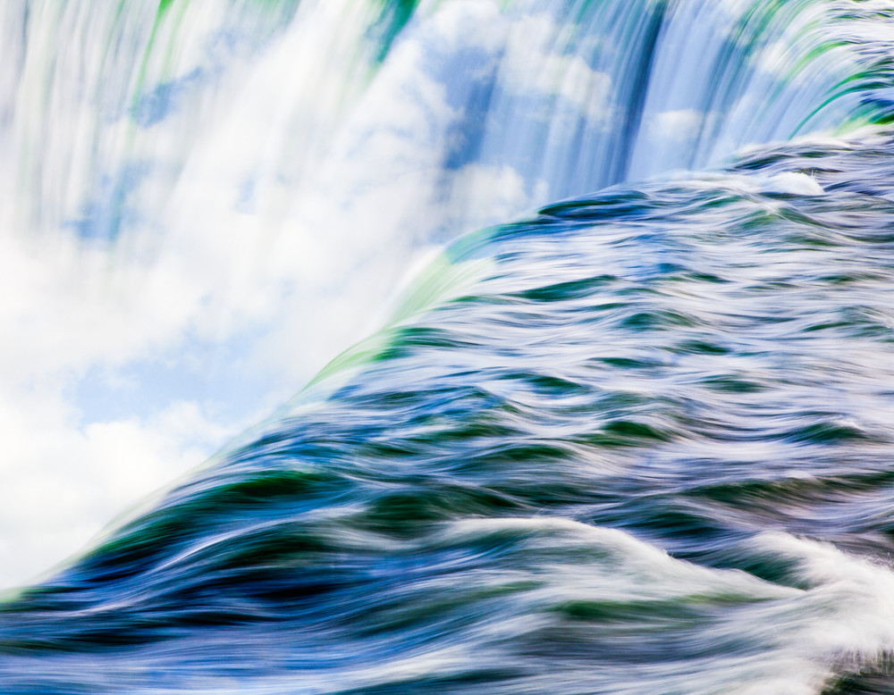 Niagara Falls With Clouds Photography Art | Robert Leaper Photography