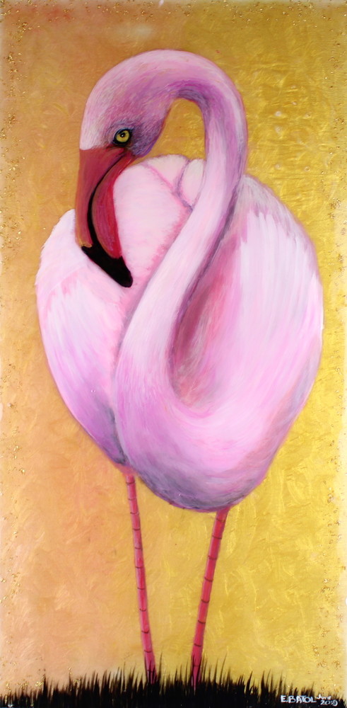 P Iink Flamingo Art | errymilart