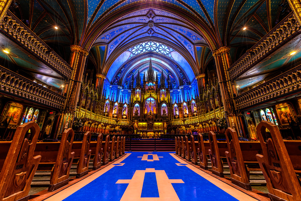 Notre-Dame Basilica of Montreal, Quebec