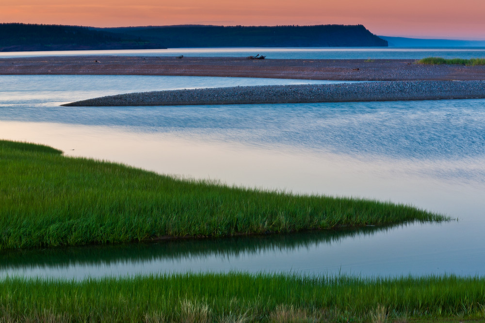 Sunset On The Bay Of Fundy Photography Art | Robert Leaper Photography