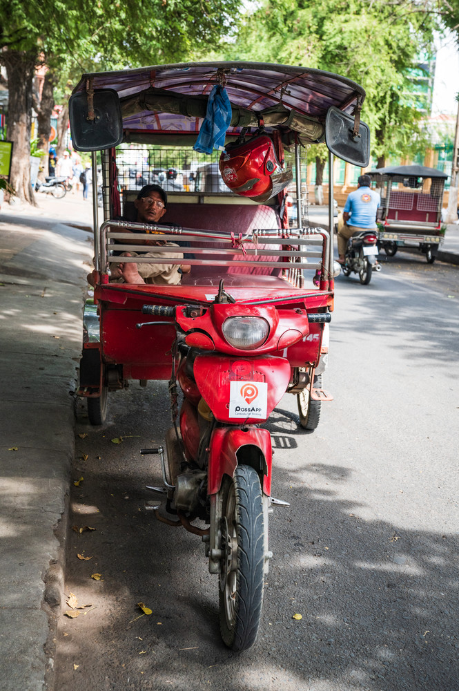 Taxi Driver Napping, Phnom Penh Photography Art | Photography's Dead