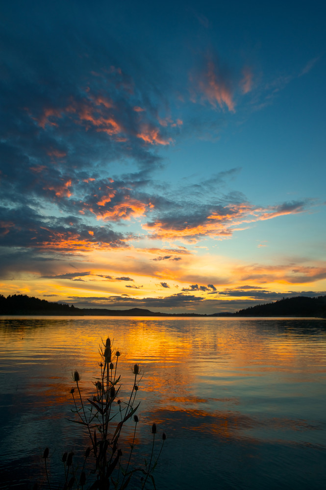 Dexter Lake Sunset Art | Shaun McGrath Photography