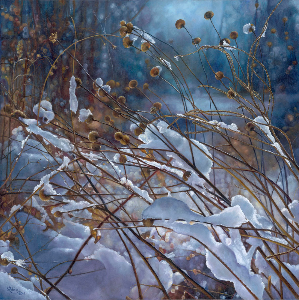 Winter Prairie Art | chrisabigtart