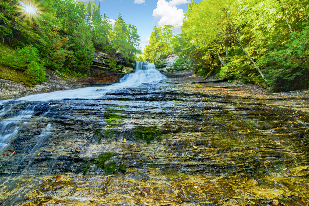 Laughing Whitefish Falls Art | Don Peterson Photography