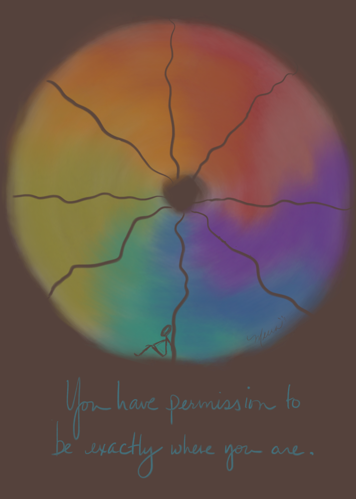 You Have Permission to Be Where You Are