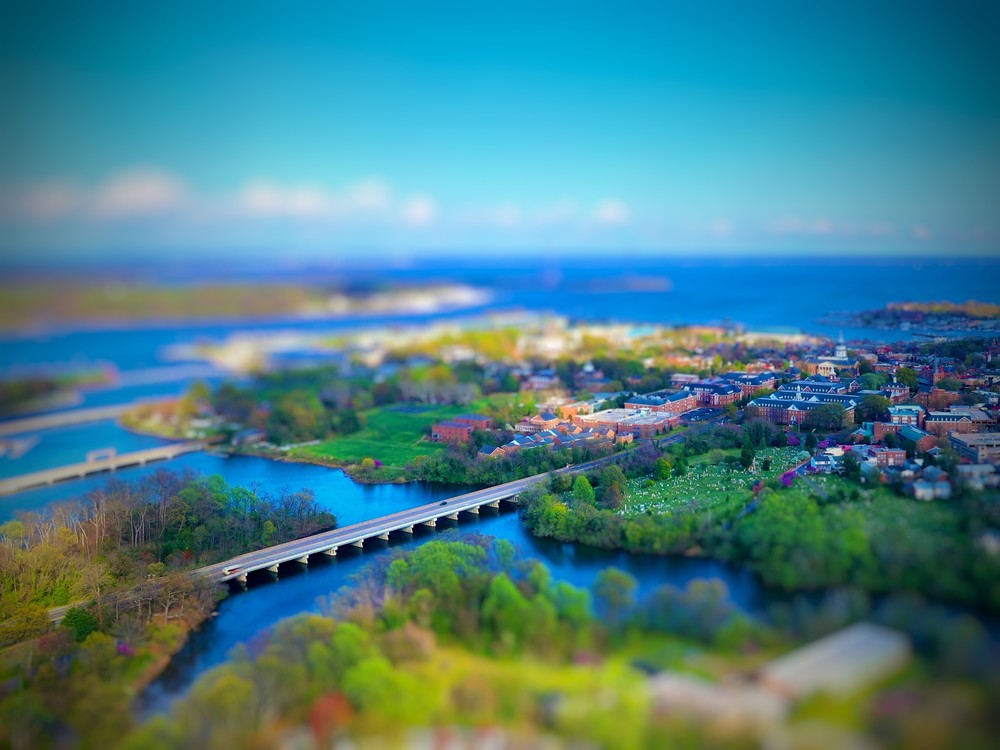 College Creek In Annapolis Art | Jeff Voigt Owner/Aerial Photographer