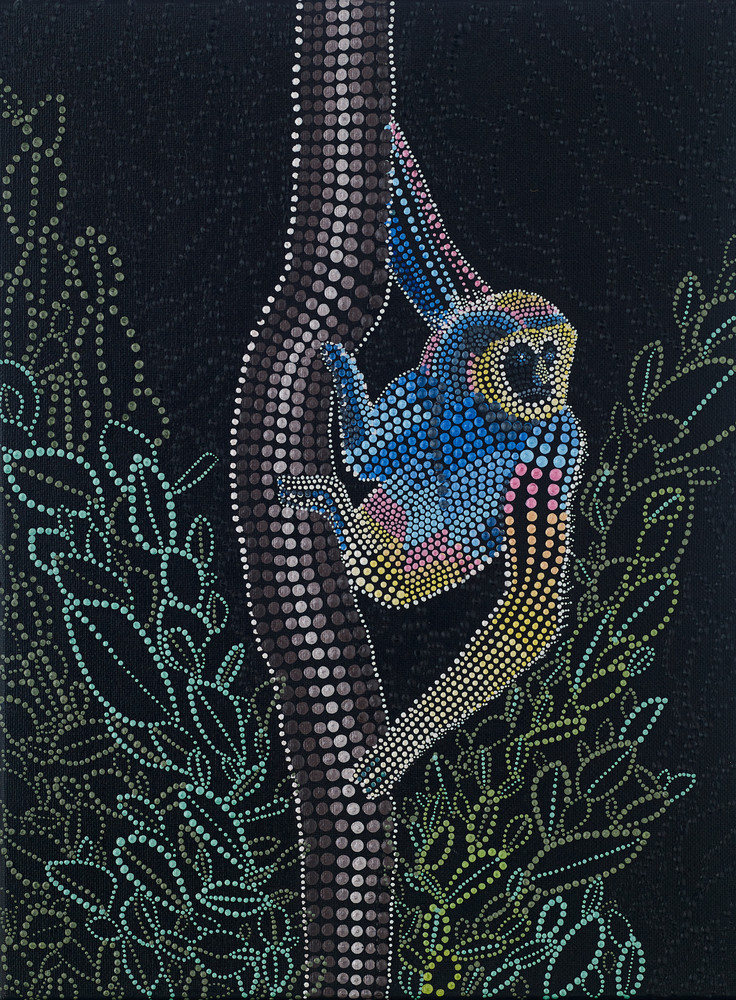 Endangered Gibbon Print
