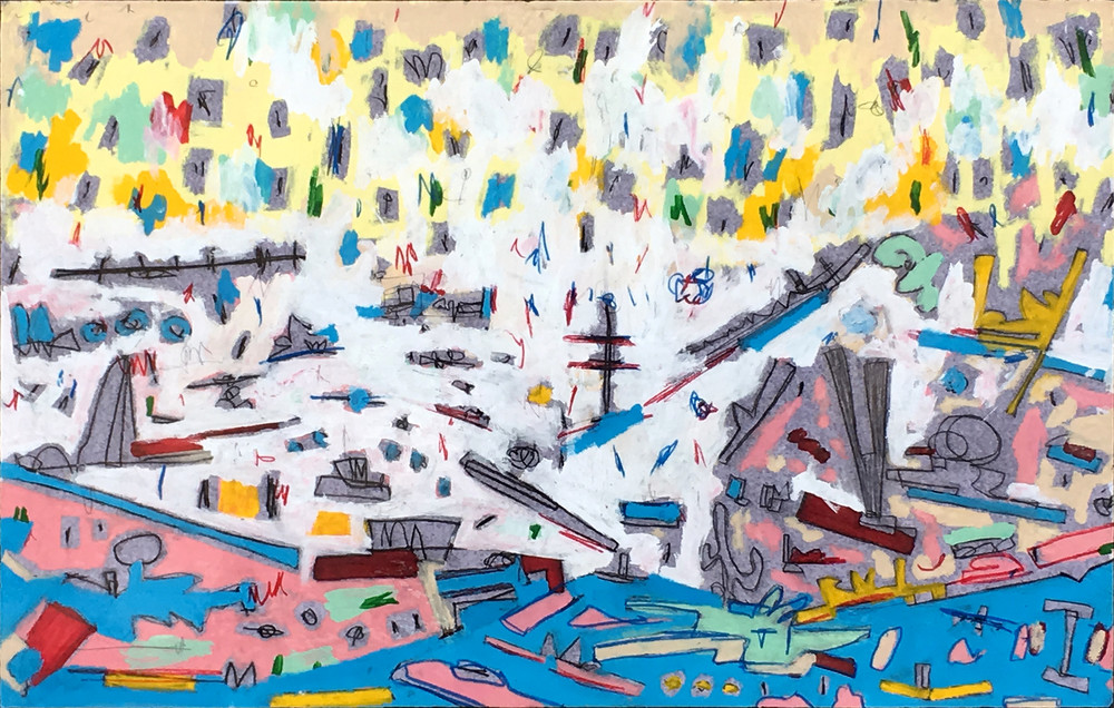 Decisive Moment By The Harbor Art | Wet Paint NYC