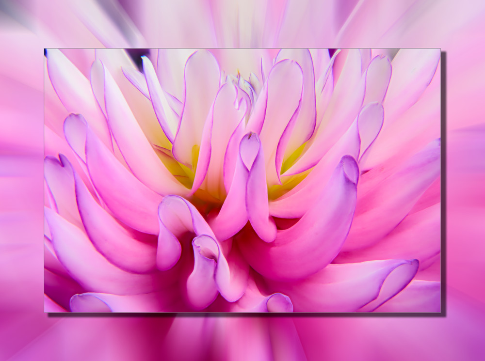 Dahlia Tubes 3D Art | Whispering Impressions