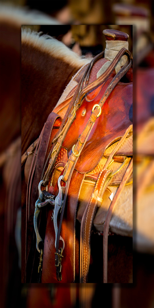 Horse Saddle Pano 3D Photography Art | Whispering Impressions Horse Saddle Pano 3D Photography Art | Whispering Impressions