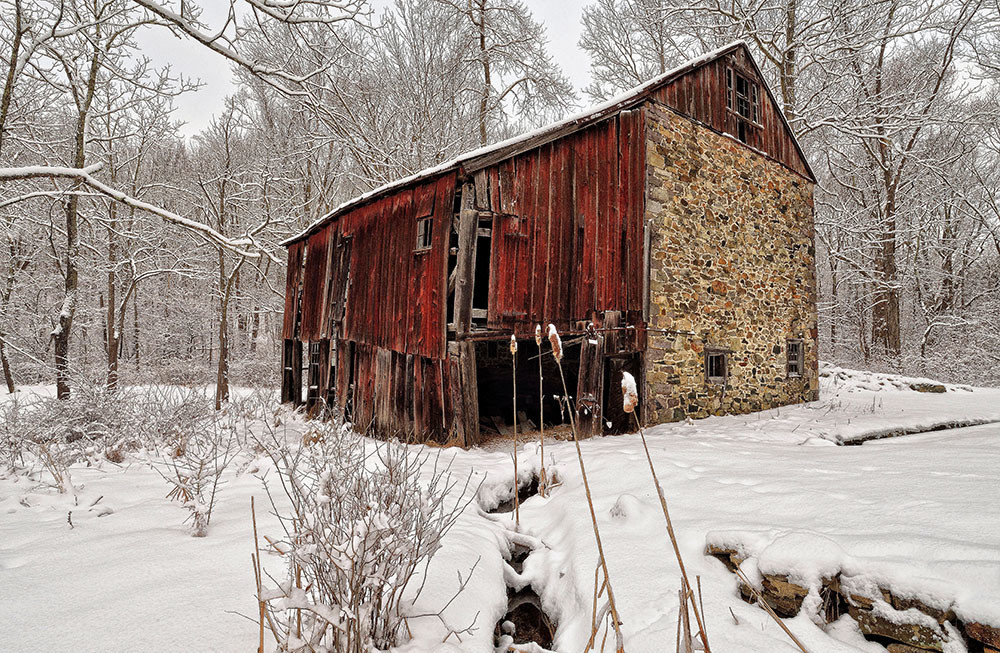 Winter on Pine Creek - Michael Sandy Photography